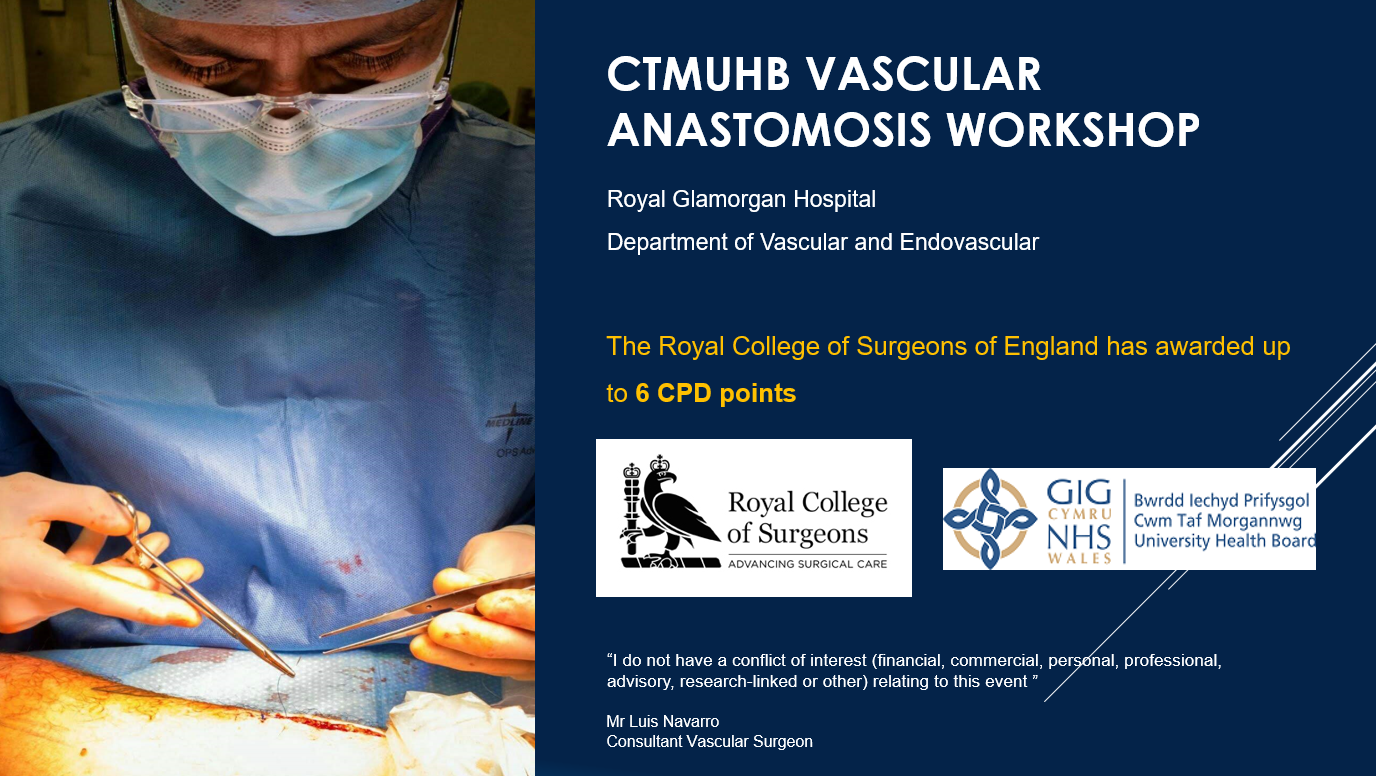 CTMUHB Vascular Anastomosis Workshop