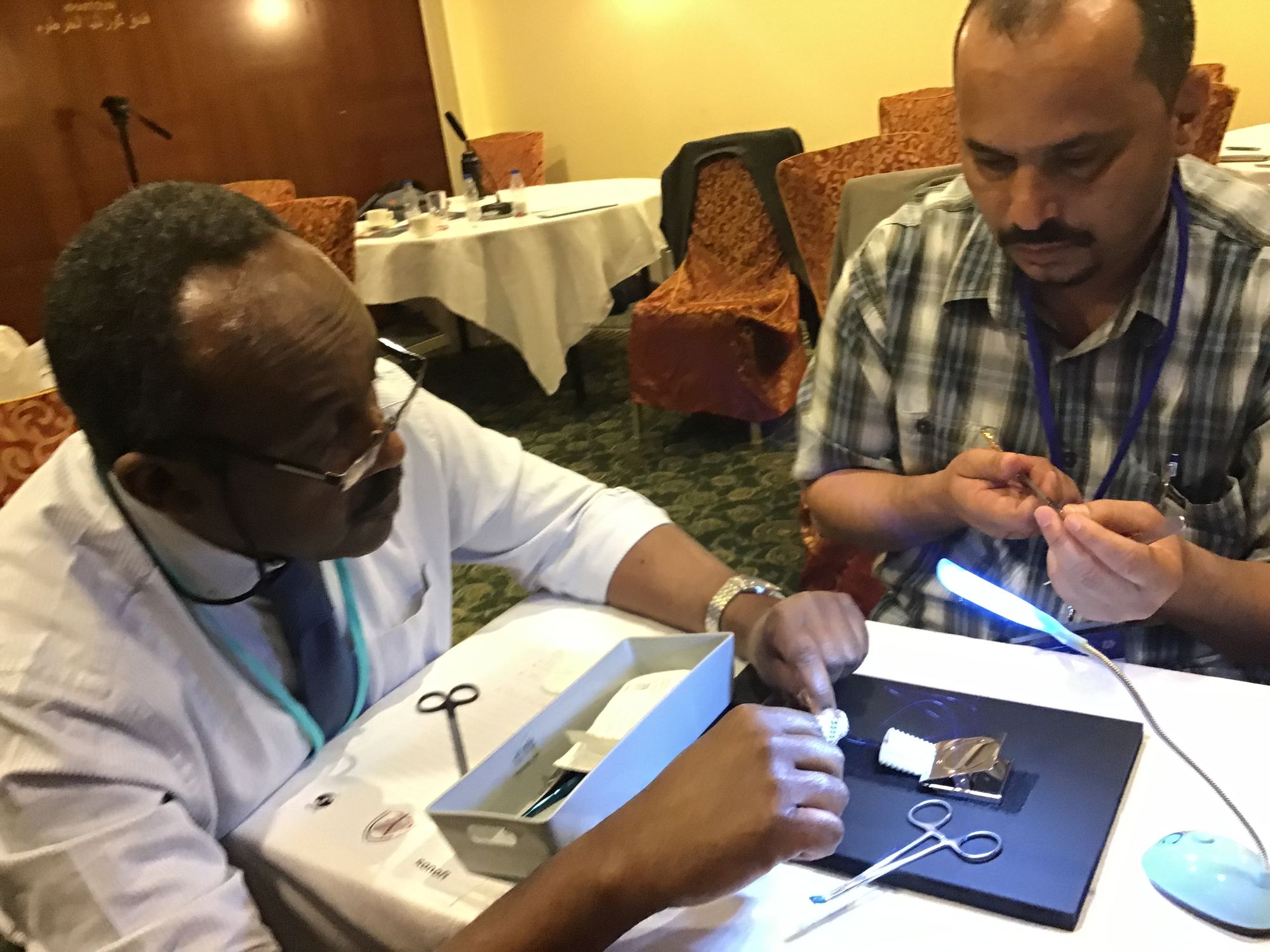 1st SUDAVAS Vascular Anastomosis Workshop, Khartoum-Sudan.