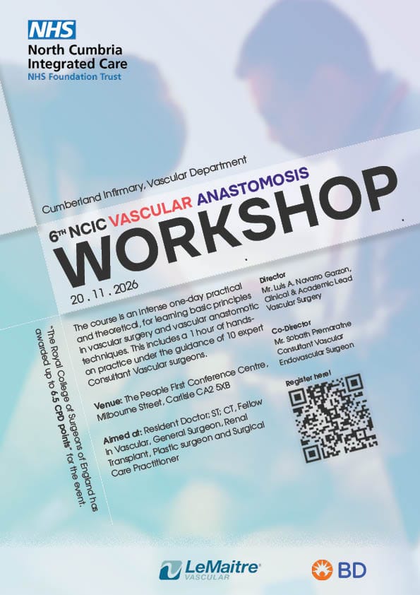 6th NCIC Vascular Anastomosis Workshop